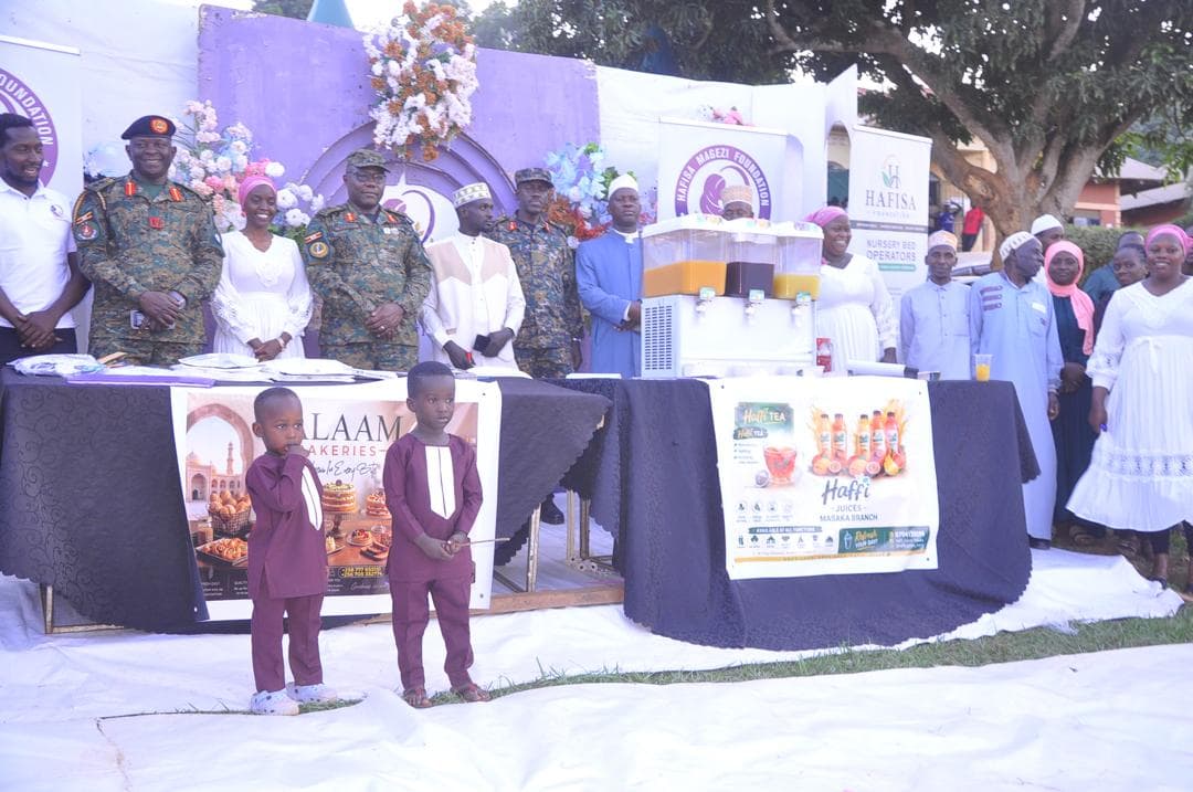 Leaders and children gathered for the launch